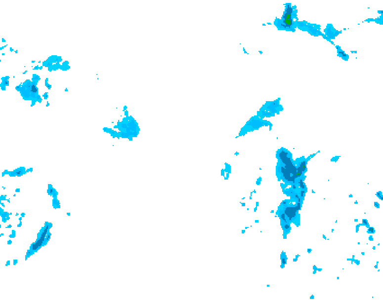 GDPS precipitation 090 hour forecast chart for Canada based on 2026/04/16 0000Z data