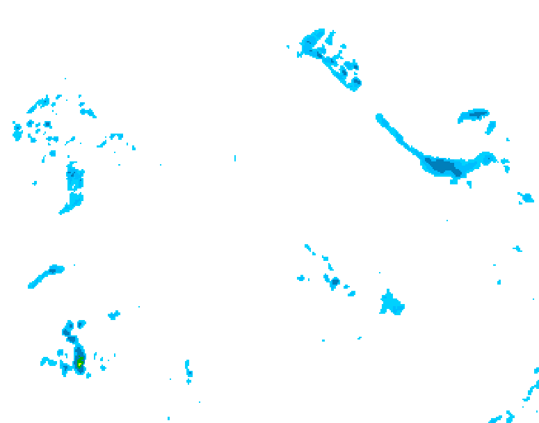 GDPS precipitation 144 hour forecast chart for Canada based on 2026/04/16 0000Z data