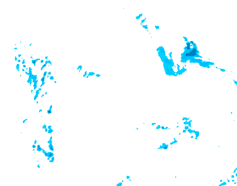 GDPS precipitation 156 hour forecast chart for Canada based on 2026/04/16 0000Z data