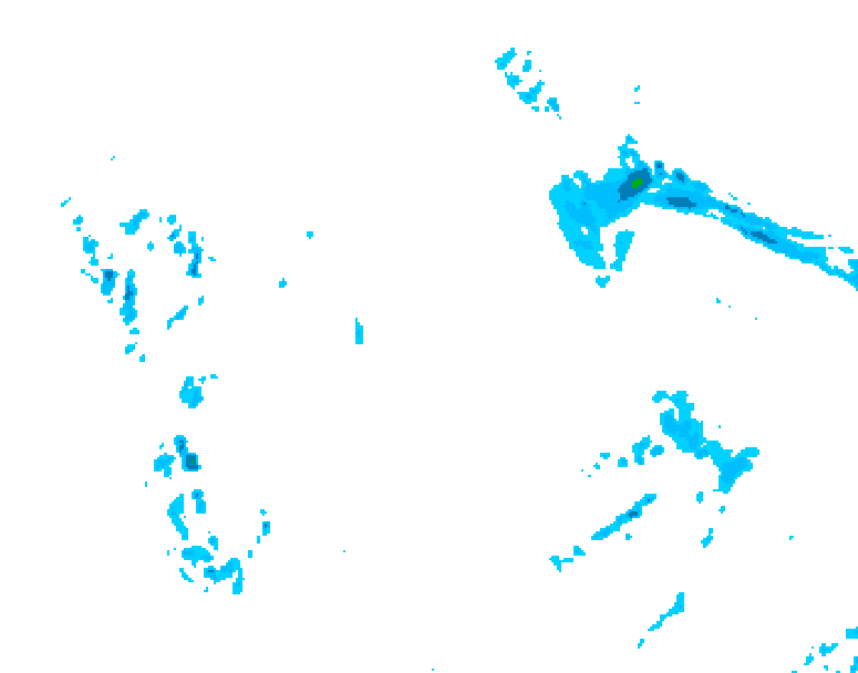 GDPS precipitation 162 hour forecast chart for Canada based on 2026/04/16 0000Z data