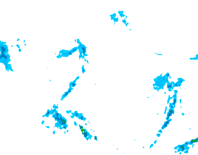 GDPS precipitation 186 hour forecast chart for Canada based on 2026/04/16 0000Z data