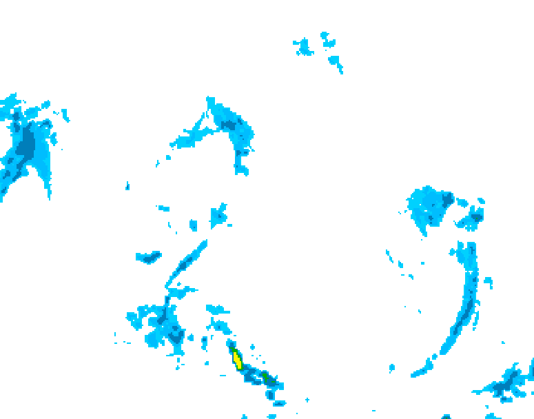 GDPS precipitation 192 hour forecast chart for Canada based on 2026/04/16 0000Z data