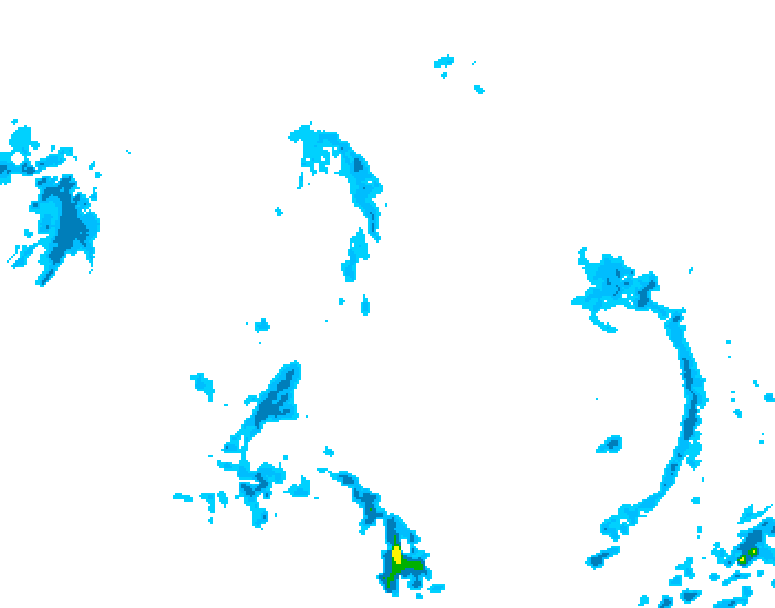 GDPS precipitation 198 hour forecast chart for Canada based on 2026/04/16 0000Z data