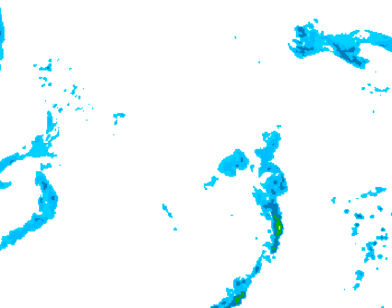GDPS precipitation 060 hour forecast chart for Canada based on 2026/04/16 1200Z data