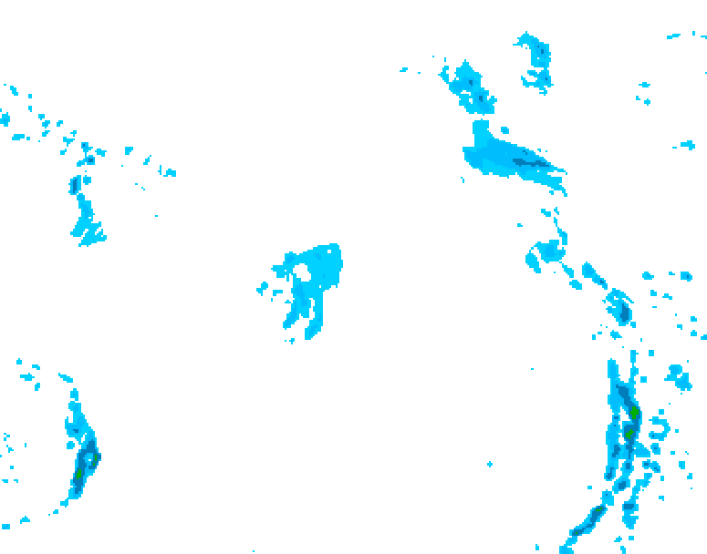 GDPS precipitation 096 hour forecast chart for Canada based on 2026/04/16 1200Z data