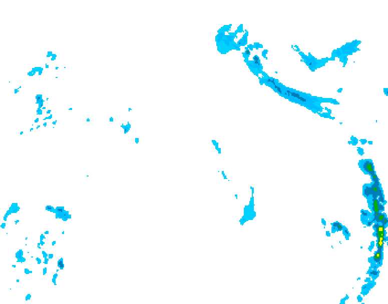 GDPS precipitation 120 hour forecast chart for Canada based on 2026/04/16 1200Z data