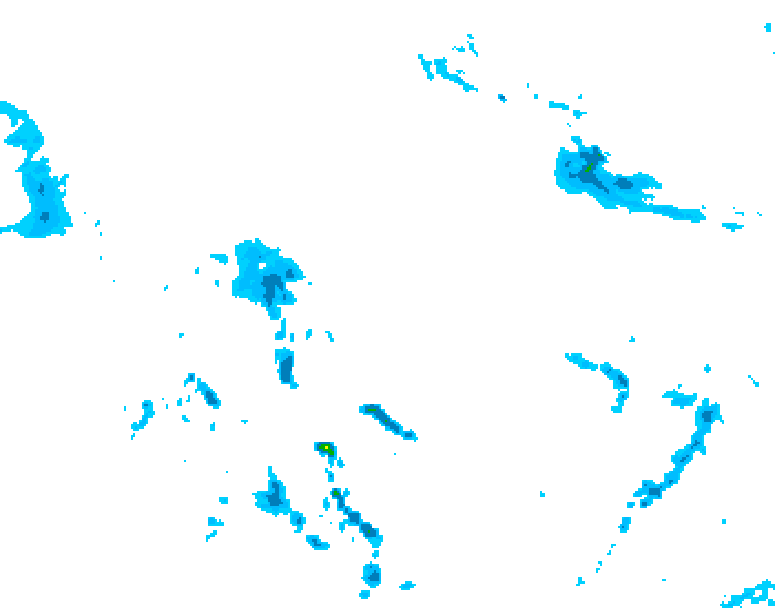 GDPS precipitation 168 hour forecast chart for Canada based on 2026/04/16 1200Z data