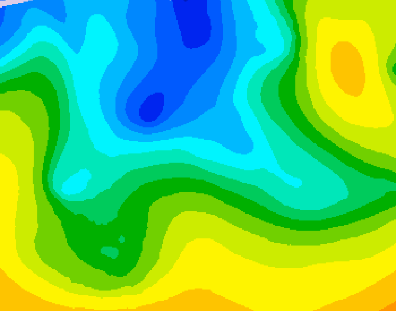 GDPS 500 millibar geopotential height 144 hour forecast chart for Canada based on 2026/04/17 0000Z data