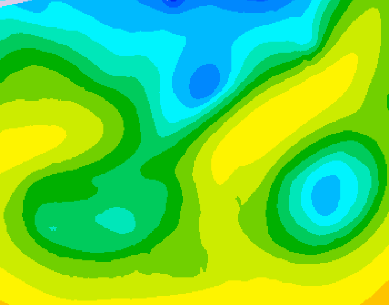 GDPS 500 millibar geopotential height 192 hour forecast chart for Canada based on 2026/04/17 0000Z data