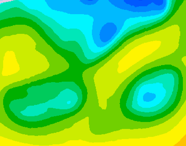 GDPS 500 millibar geopotential height 204 hour forecast chart for Canada based on 2026/04/17 0000Z data