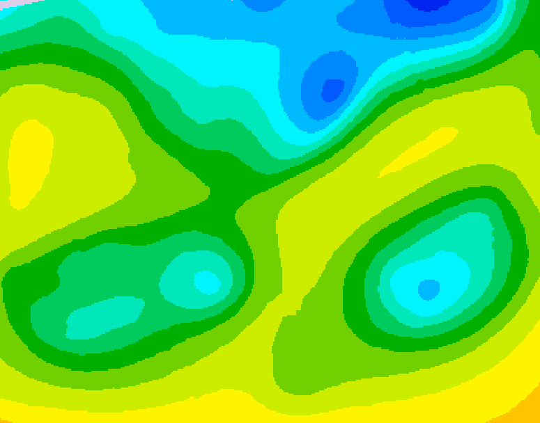 GDPS 500 millibar geopotential height 210 hour forecast chart for Canada based on 2026/04/17 0000Z data