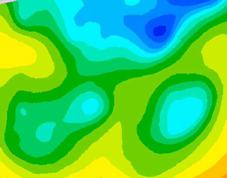 GDPS 500 millibar geopotential height 228 hour forecast chart for Canada based on 2026/04/17 0000Z data