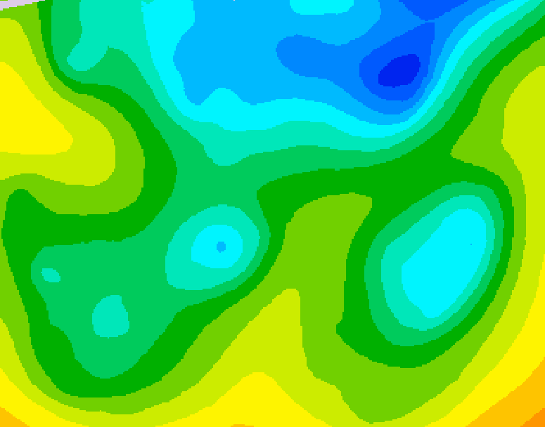 GDPS 500 millibar geopotential height 234 hour forecast chart for Canada based on 2026/04/17 0000Z data
