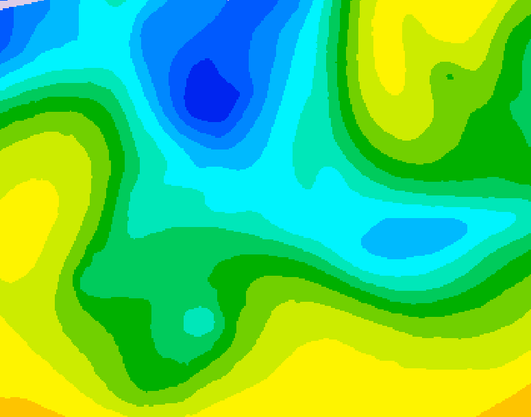 GDPS 500 millibar geopotential height 144 hour forecast chart for Canada based on 2026/04/17 1200Z data