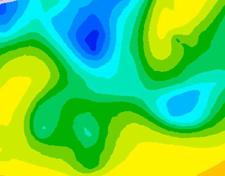 GDPS 500 millibar geopotential height 156 hour forecast chart for Canada based on 2026/04/17 1200Z data