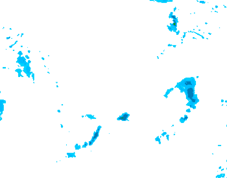 GDPS precipitation 006 hour forecast chart for Canada based on 2026/04/17 0000Z data