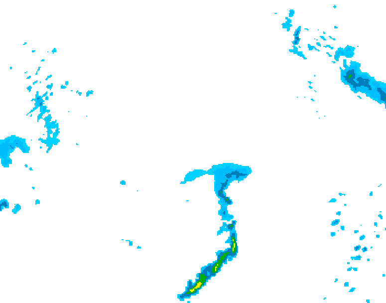 GDPS precipitation 030 hour forecast chart for Canada based on 2026/04/17 0000Z data