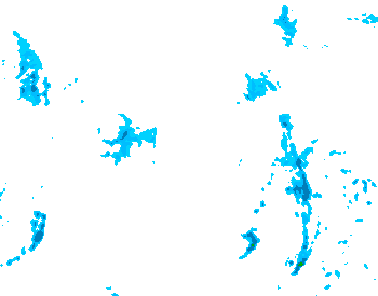 GDPS precipitation 072 hour forecast chart for Canada based on 2026/04/17 0000Z data