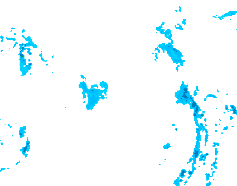 GDPS precipitation 078 hour forecast chart for Canada based on 2026/04/17 0000Z data
