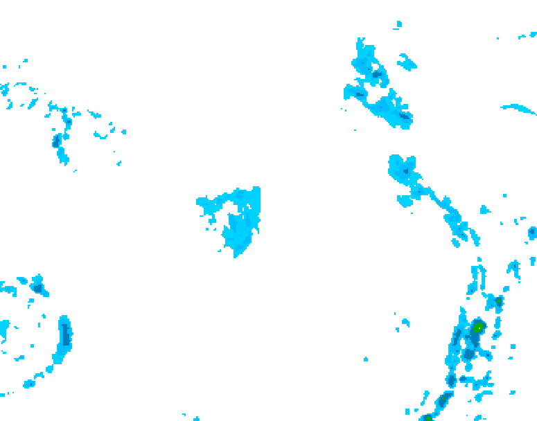 GDPS precipitation 084 hour forecast chart for Canada based on 2026/04/17 0000Z data