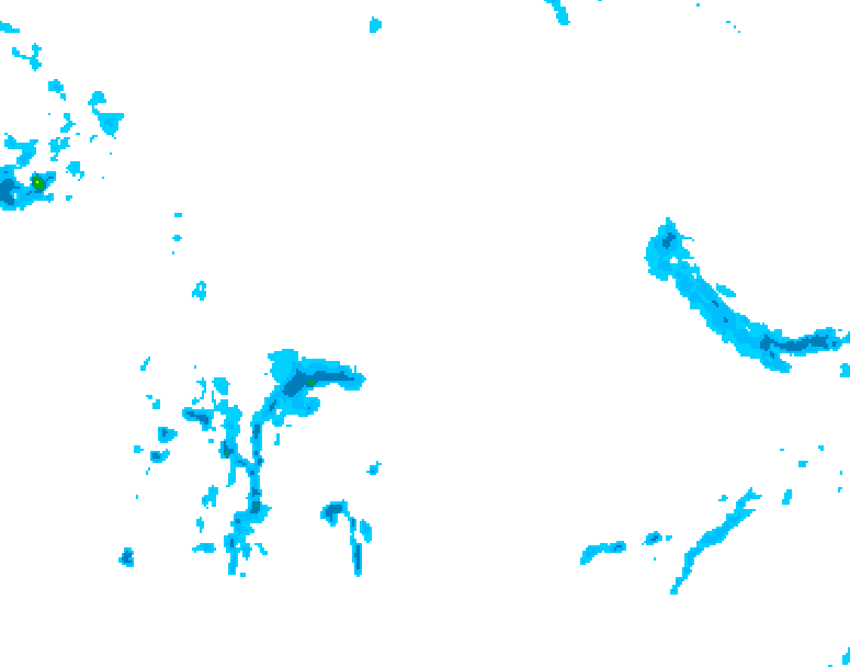GDPS precipitation 150 hour forecast chart for Canada based on 2026/04/17 0000Z data