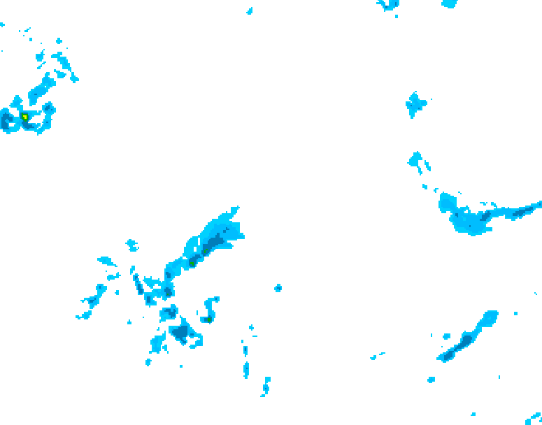 GDPS precipitation 156 hour forecast chart for Canada based on 2026/04/17 0000Z data