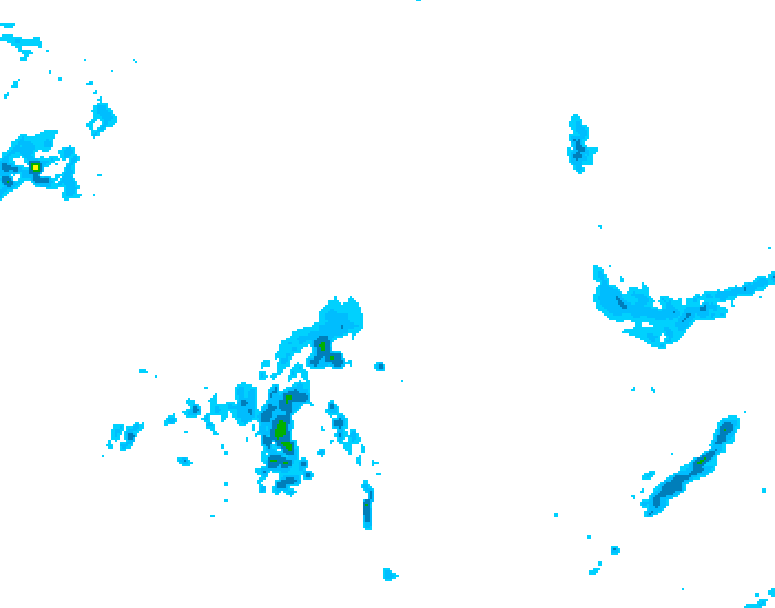 GDPS precipitation 162 hour forecast chart for Canada based on 2026/04/17 0000Z data