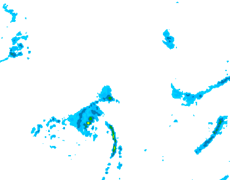 GDPS precipitation 168 hour forecast chart for Canada based on 2026/04/17 0000Z data