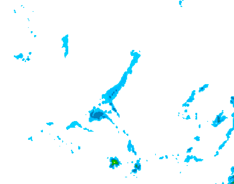 GDPS precipitation 186 hour forecast chart for Canada based on 2026/04/17 0000Z data