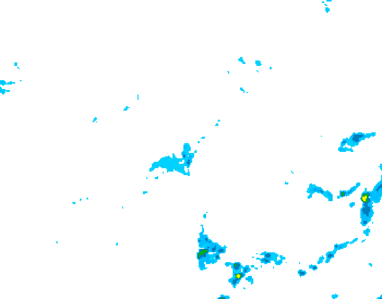 GDPS precipitation 204 hour forecast chart for Canada based on 2026/04/17 0000Z data