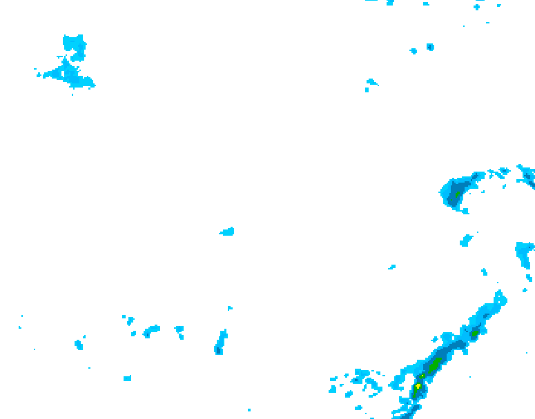GDPS precipitation 228 hour forecast chart for Canada based on 2026/04/17 0000Z data