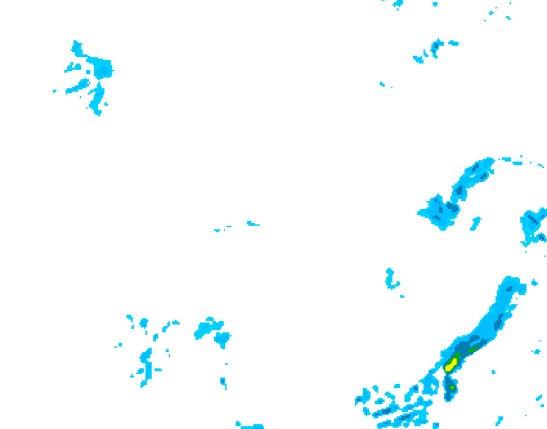 GDPS precipitation 234 hour forecast chart for Canada based on 2026/04/17 0000Z data