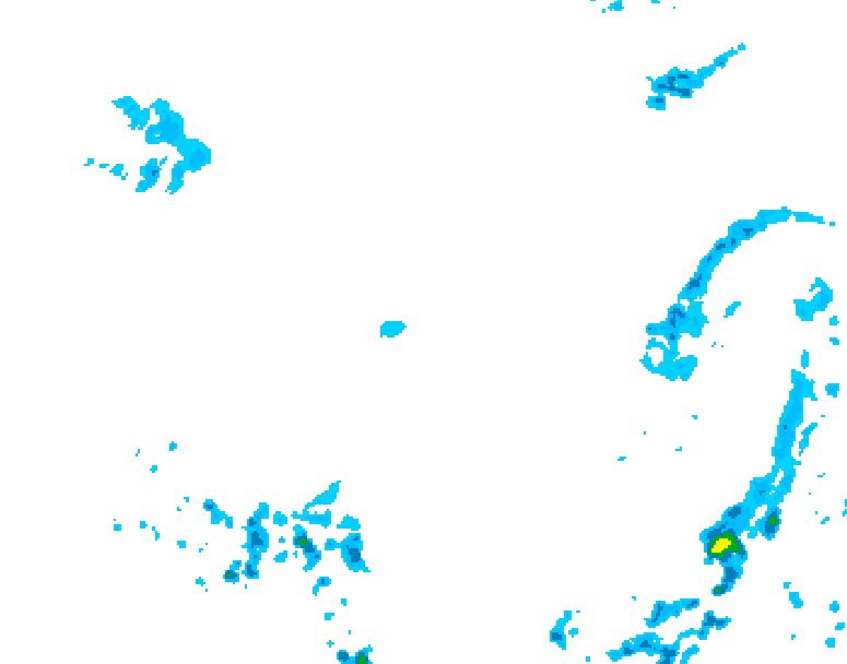GDPS precipitation 240 hour forecast chart for Canada based on 2026/04/17 0000Z data