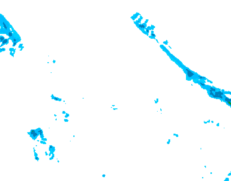GDPS precipitation 120 hour forecast chart for Canada based on 2026/04/17 1200Z data