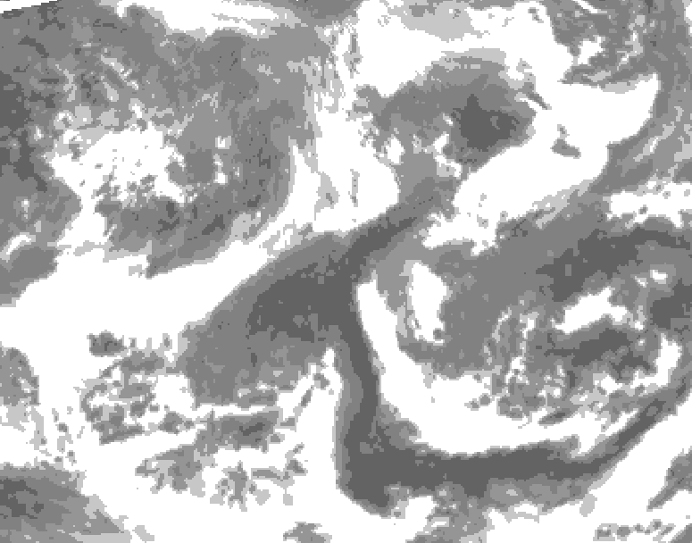 GDPS total cloud 210 hour forecast chart for Canada based on 2026/04/17 0000Z data