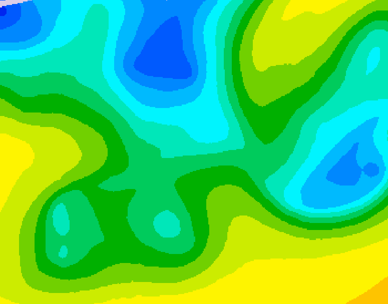 GDPS 500 millibar geopotential height 156 hour forecast chart for Canada based on 2026/04/18 0000Z data