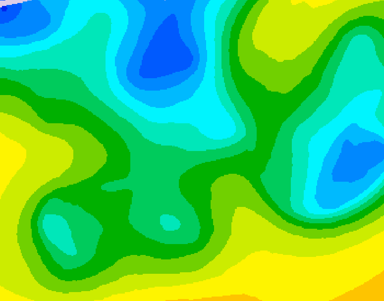 GDPS 500 millibar geopotential height 162 hour forecast chart for Canada based on 2026/04/18 0000Z data