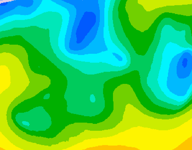 GDPS 500 millibar geopotential height 174 hour forecast chart for Canada based on 2026/04/18 0000Z data