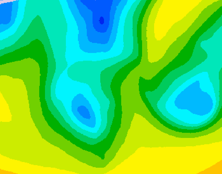 GDPS 500 millibar geopotential height 144 hour forecast chart for Canada based on 2026/04/18 1200Z data