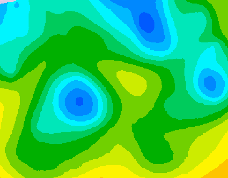 GDPS 500 millibar geopotential height 192 hour forecast chart for Canada based on 2026/04/18 1200Z data