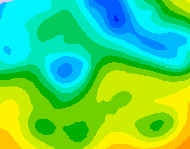 GDPS 500 millibar geopotential height 228 hour forecast chart for Canada based on 2026/04/18 1200Z data