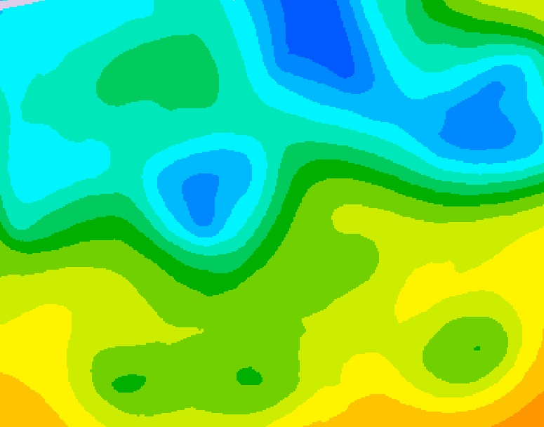 GDPS 500 millibar geopotential height 240 hour forecast chart for Canada based on 2026/04/18 1200Z data