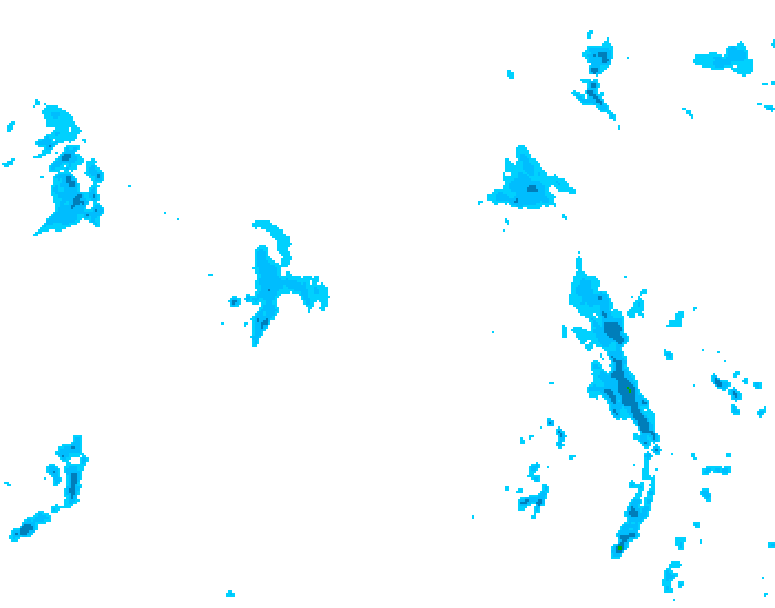 GDPS precipitation 048 hour forecast chart for Canada based on 2026/04/18 0000Z data