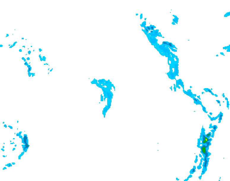 GDPS precipitation 060 hour forecast chart for Canada based on 2026/04/18 0000Z data