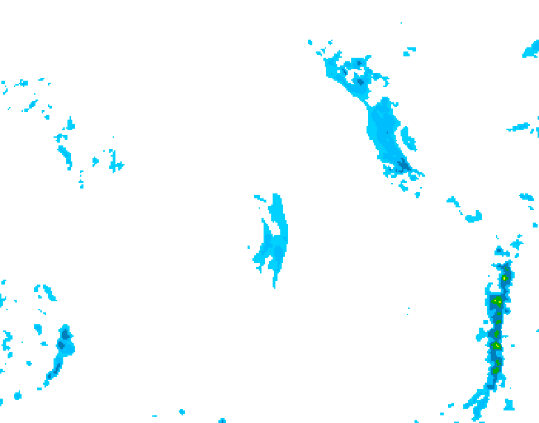 GDPS precipitation 066 hour forecast chart for Canada based on 2026/04/18 0000Z data