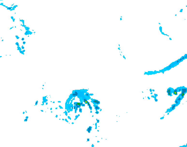 GDPS precipitation 144 hour forecast chart for Canada based on 2026/04/18 0000Z data