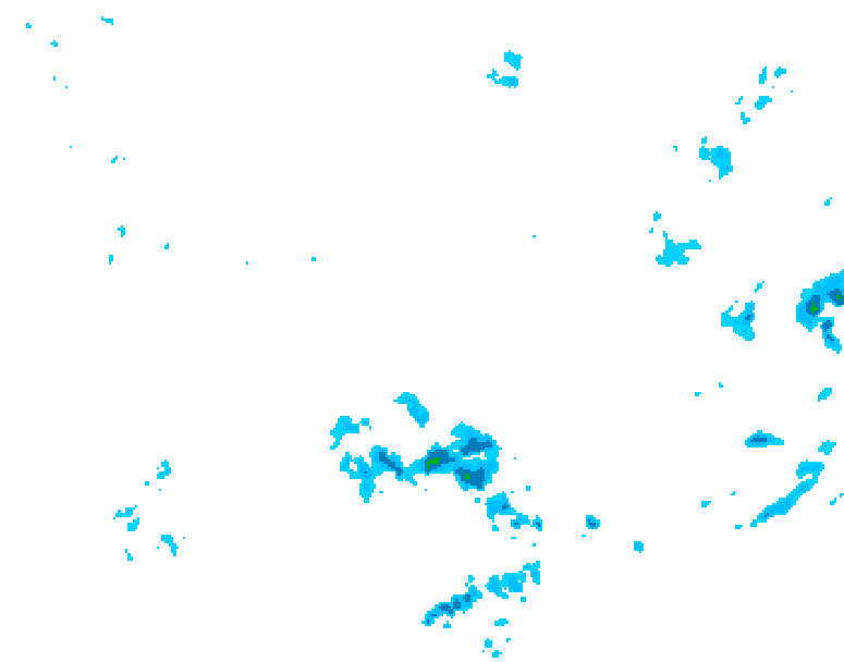 GDPS precipitation 162 hour forecast chart for Canada based on 2026/04/18 0000Z data