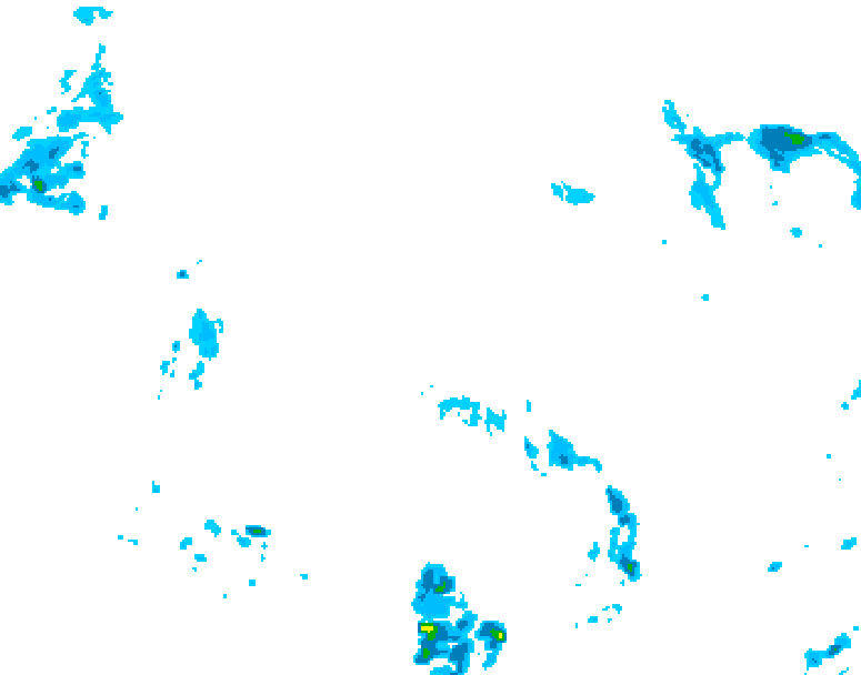GDPS precipitation 192 hour forecast chart for Canada based on 2026/04/18 0000Z data