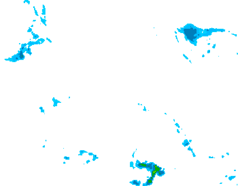 GDPS precipitation 204 hour forecast chart for Canada based on 2026/04/18 0000Z data