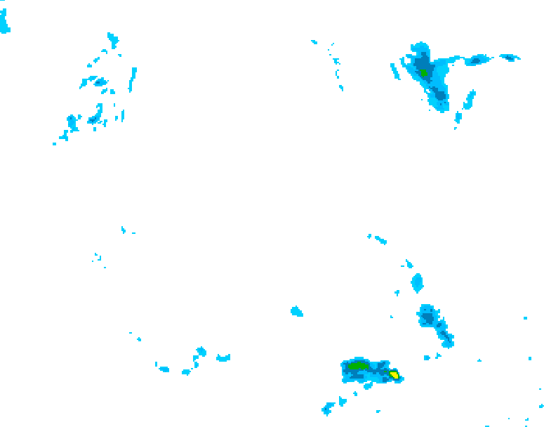 GDPS precipitation 210 hour forecast chart for Canada based on 2026/04/18 0000Z data